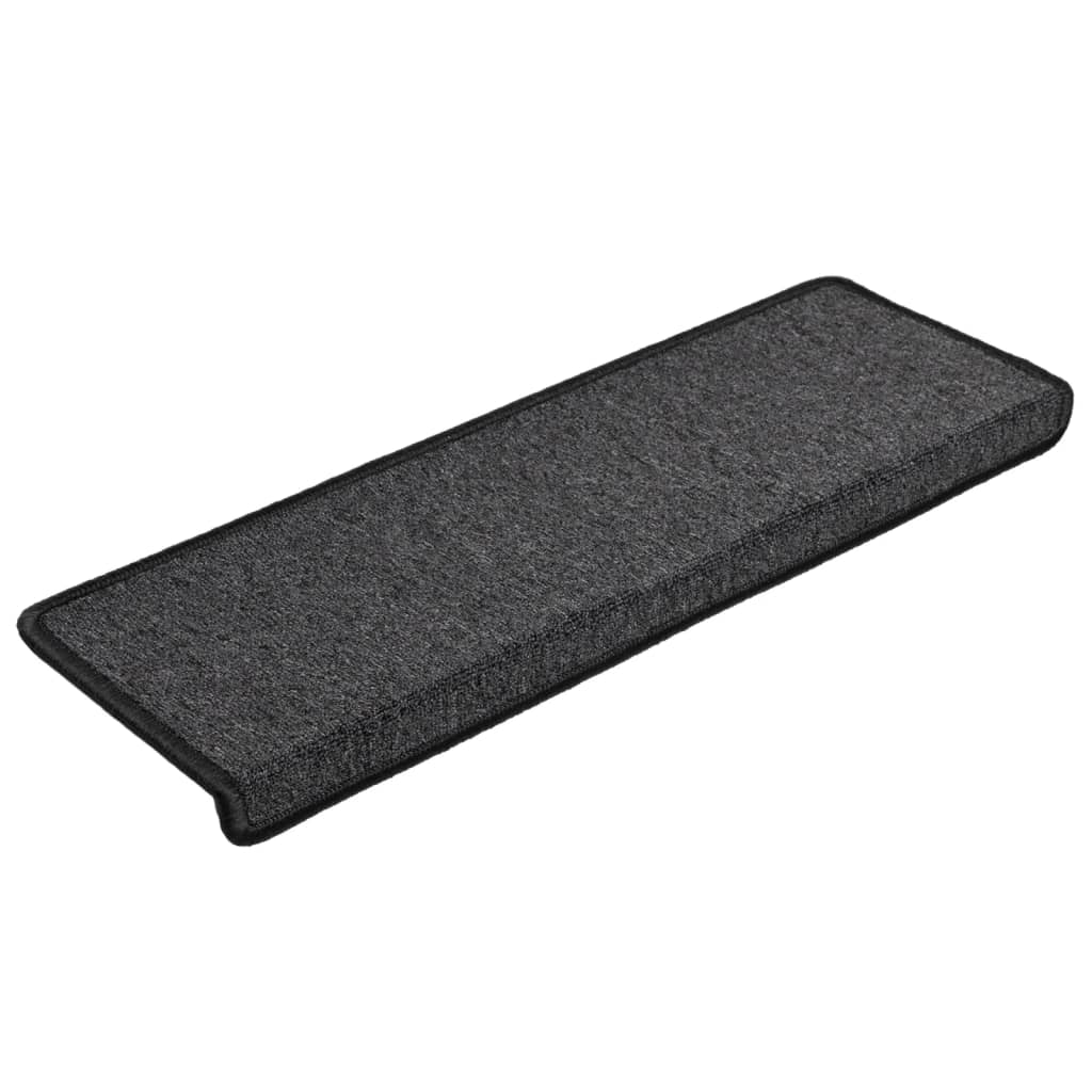 Trappetrinnstepper 15 stk 65x21x4 cm antrasitt