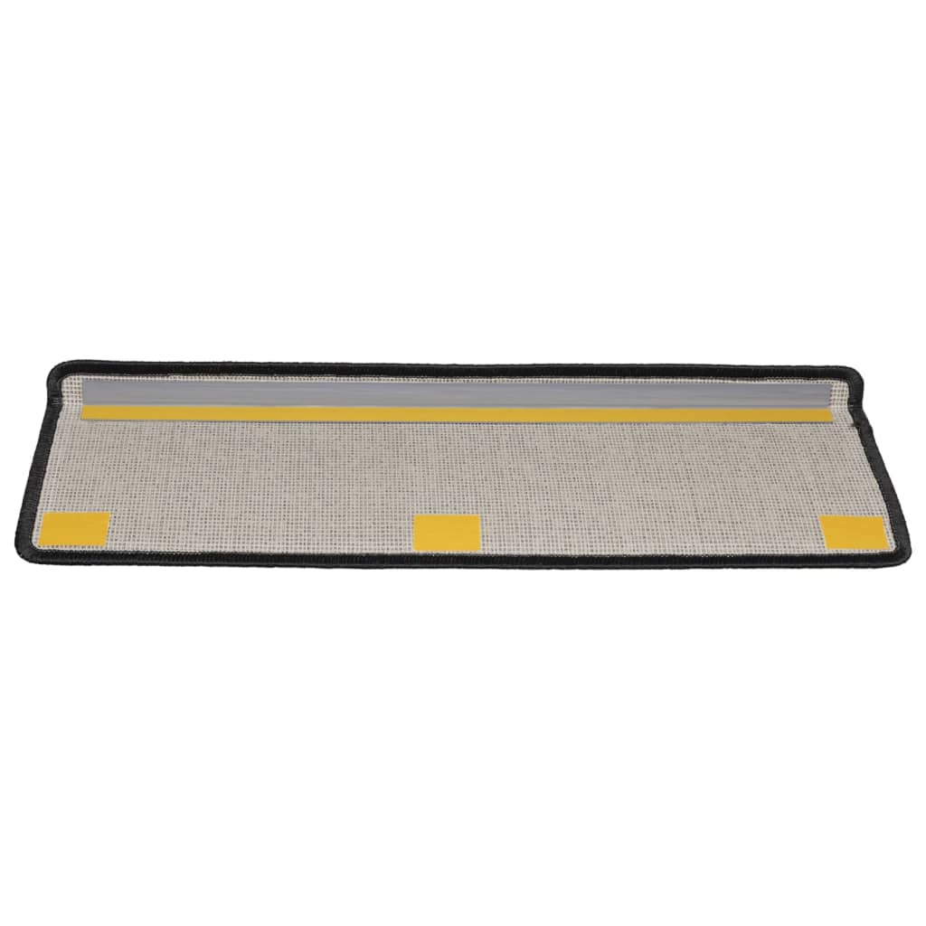 Trappetrinnstepper 15 stk 65x21x4 cm antrasitt