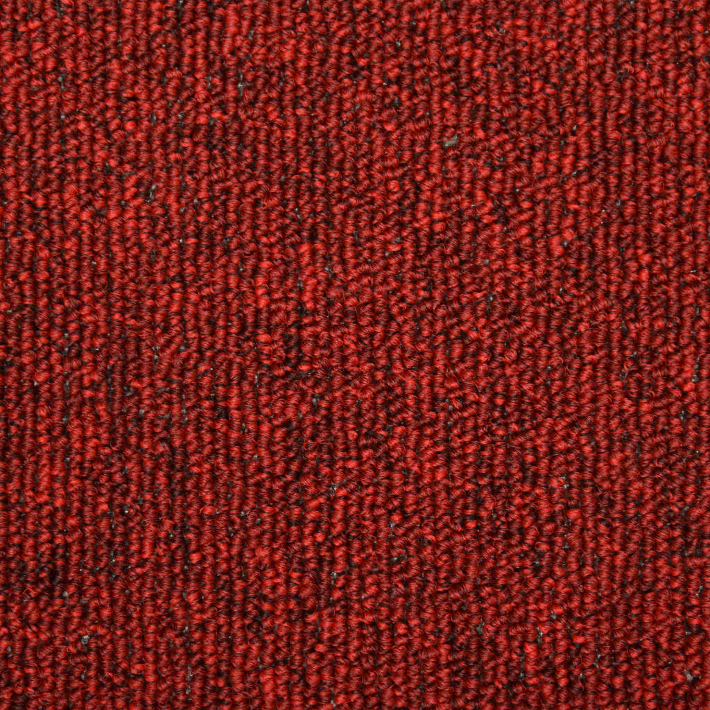 Trappetrinnstepper 15 stk 65x21x4 cm rød