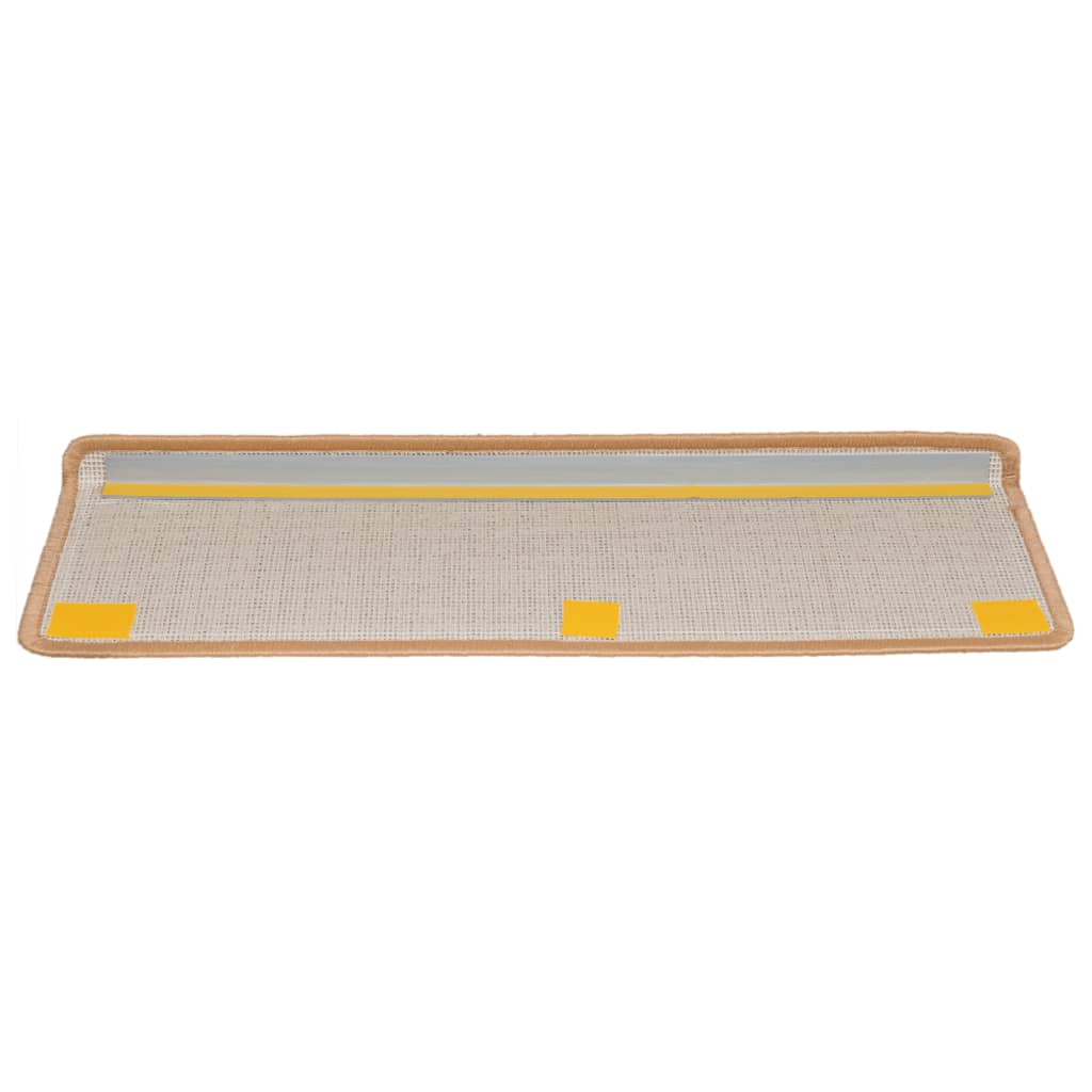 Trappetrinnstepper 15 stk 65x21x4 cm beige