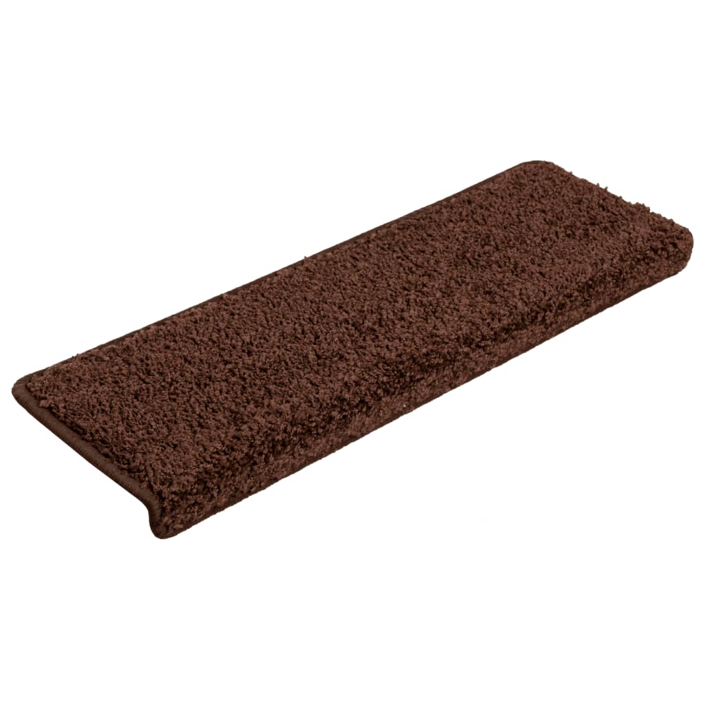 Trappetrinnstepper 15 stk 65x21x4 cm brun