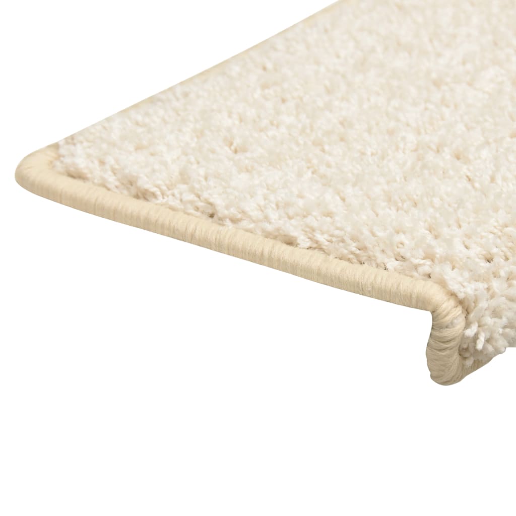 Trappetrinnstepper 15 stk 65x21x4 cm hvit