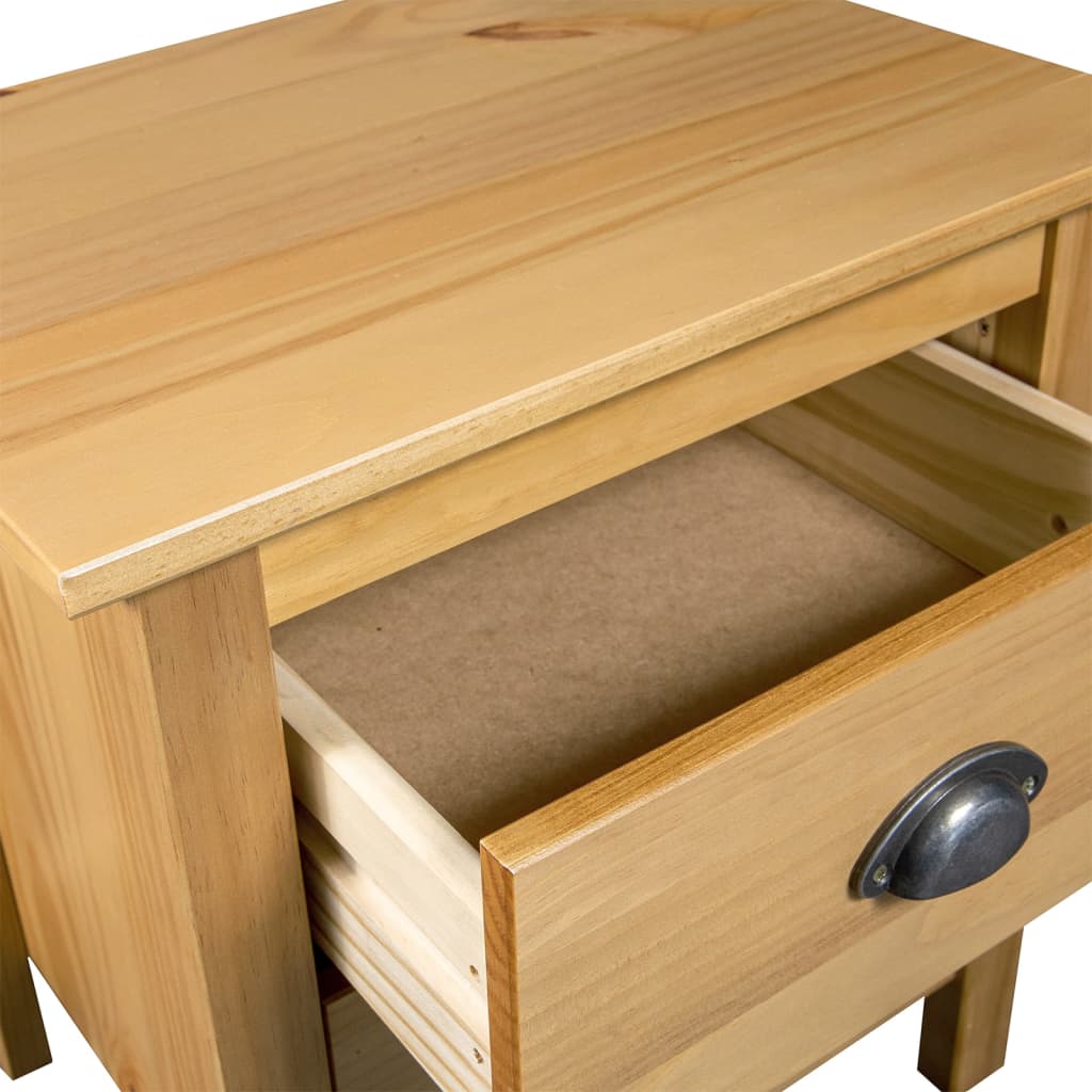 Nattbord Hill 2 stk 46x35x49,5 cm heltre furu