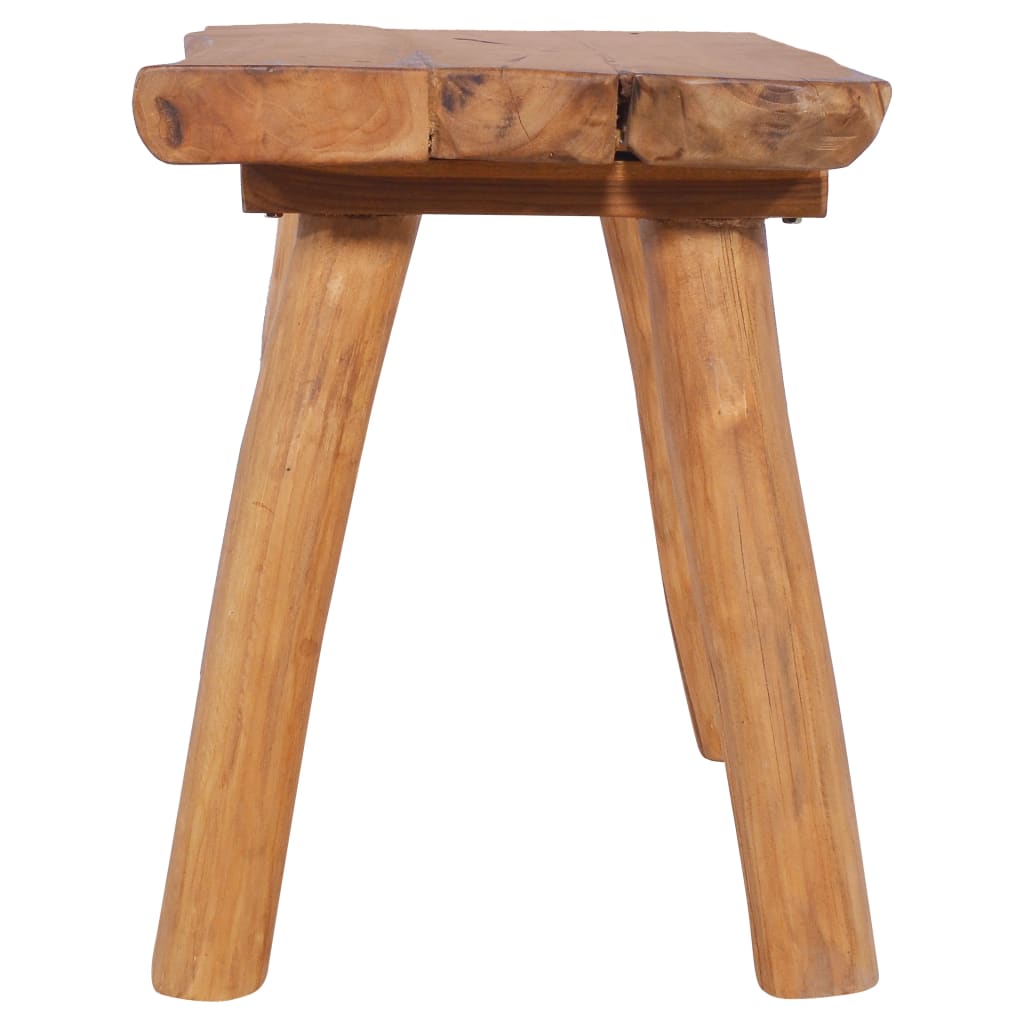 Hagebenk 80 cm heltre teak