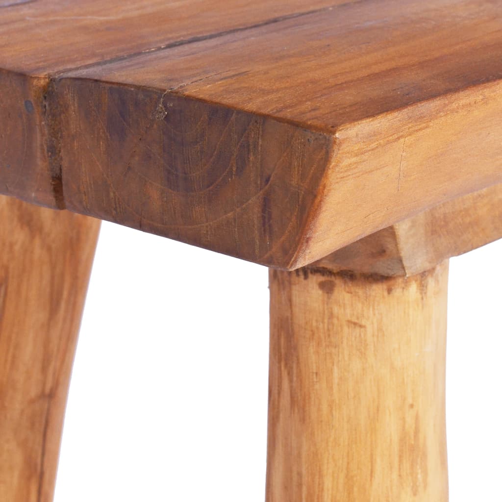Hagebenk 80 cm heltre teak