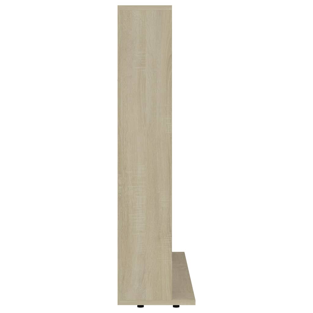 CD-skap sonoma eik 102x23x89,5 cm sponplate