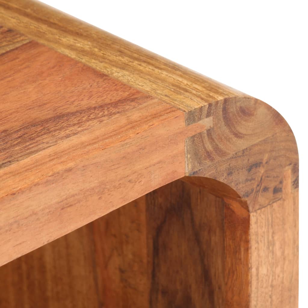 Nattbord 40x30x60 cm heltre akasie med honningfinish