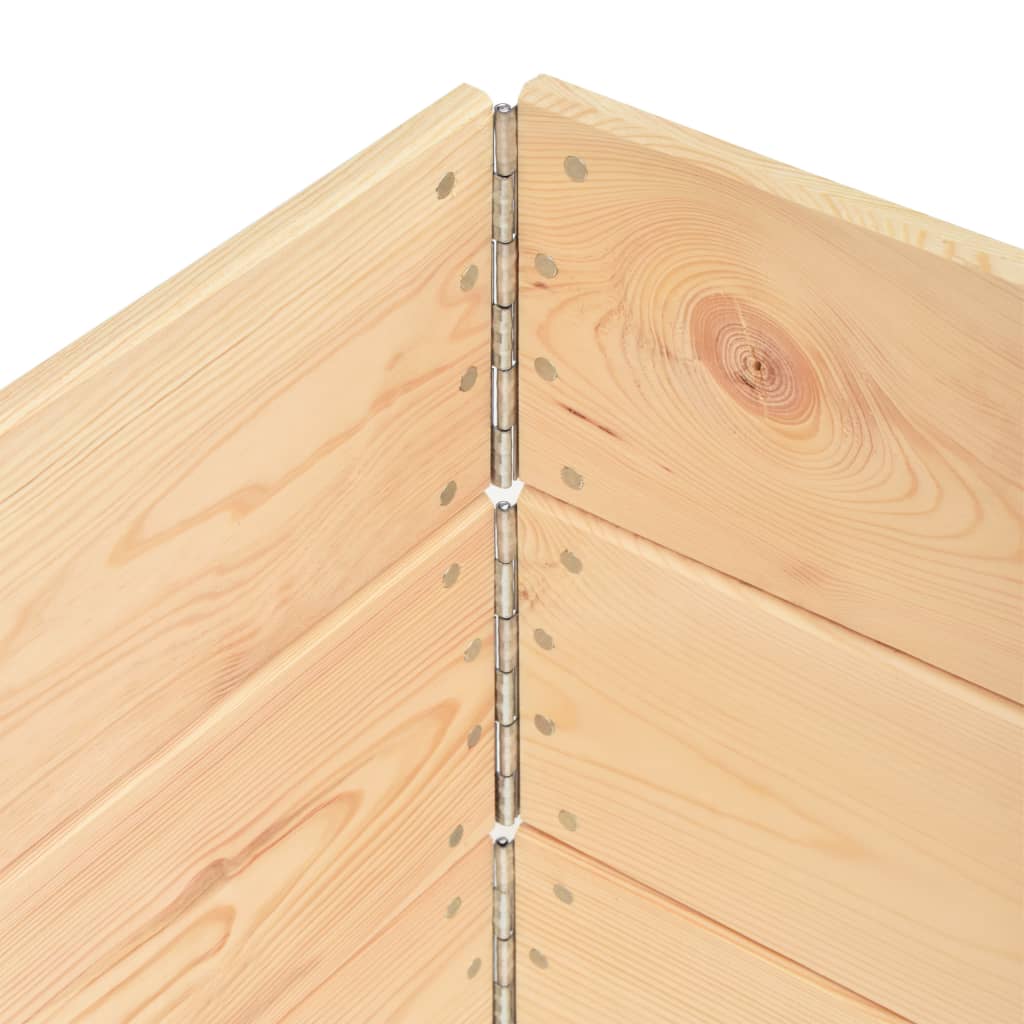 Høybed 3 stk 60x80 cm heltre furu
