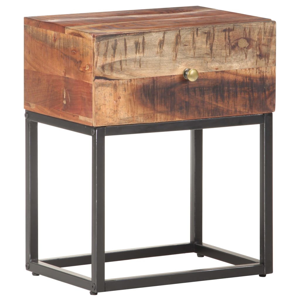 Nattbord 40x30x50 cm grovt akasietre