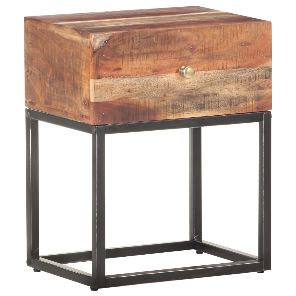 Nattbord 40x30x50 cm grovt akasietre