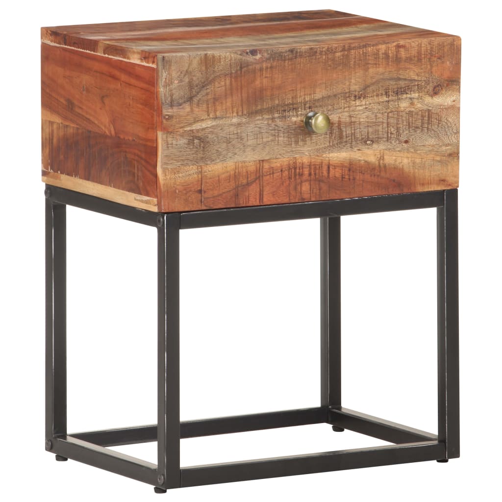 Nattbord 40x30x50 cm grovt akasietre