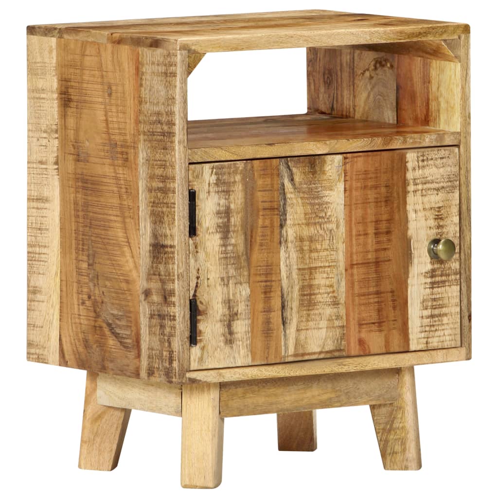Nattbord 40x30x50 cm grovt mangotre