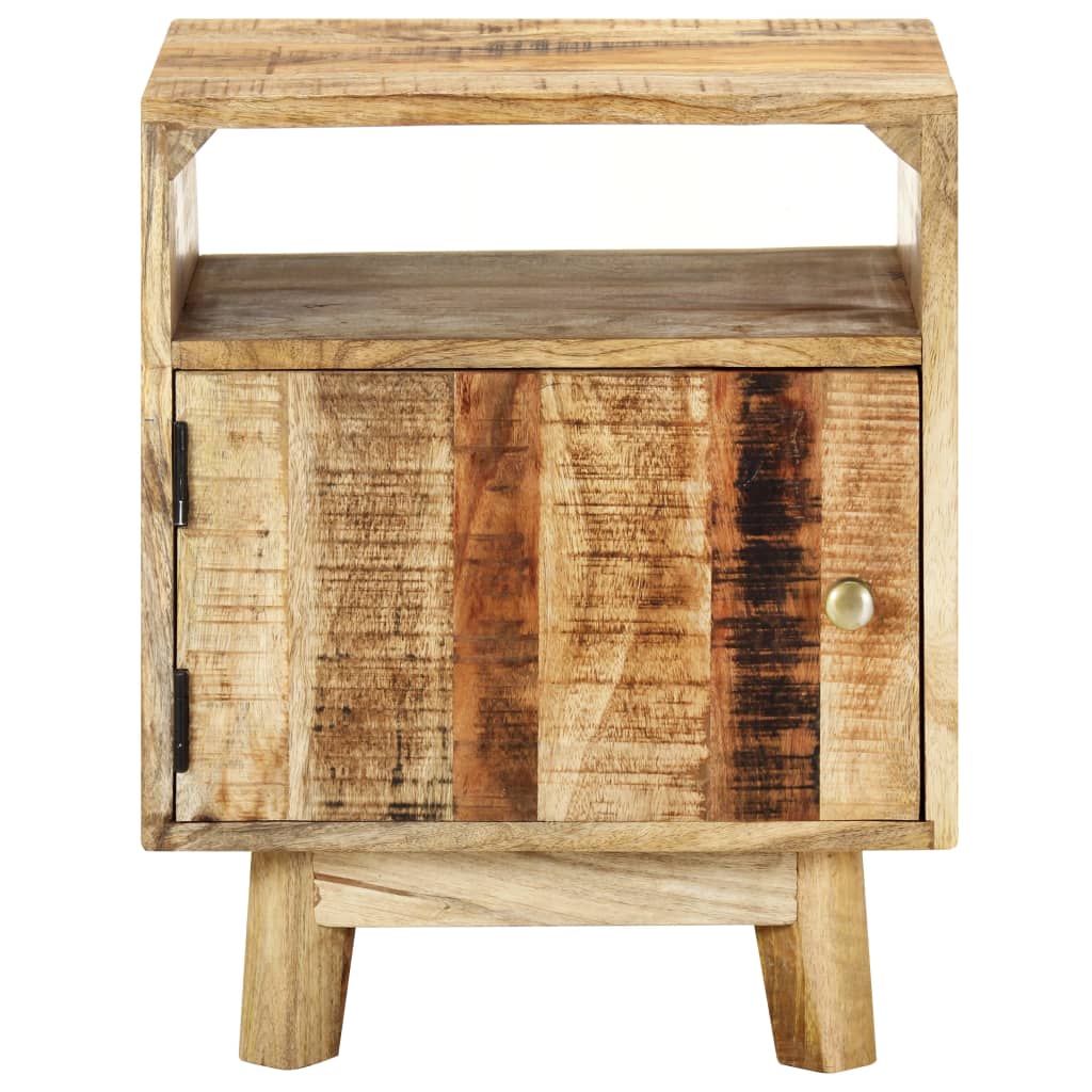 Nattbord 40x30x50 cm grovt mangotre