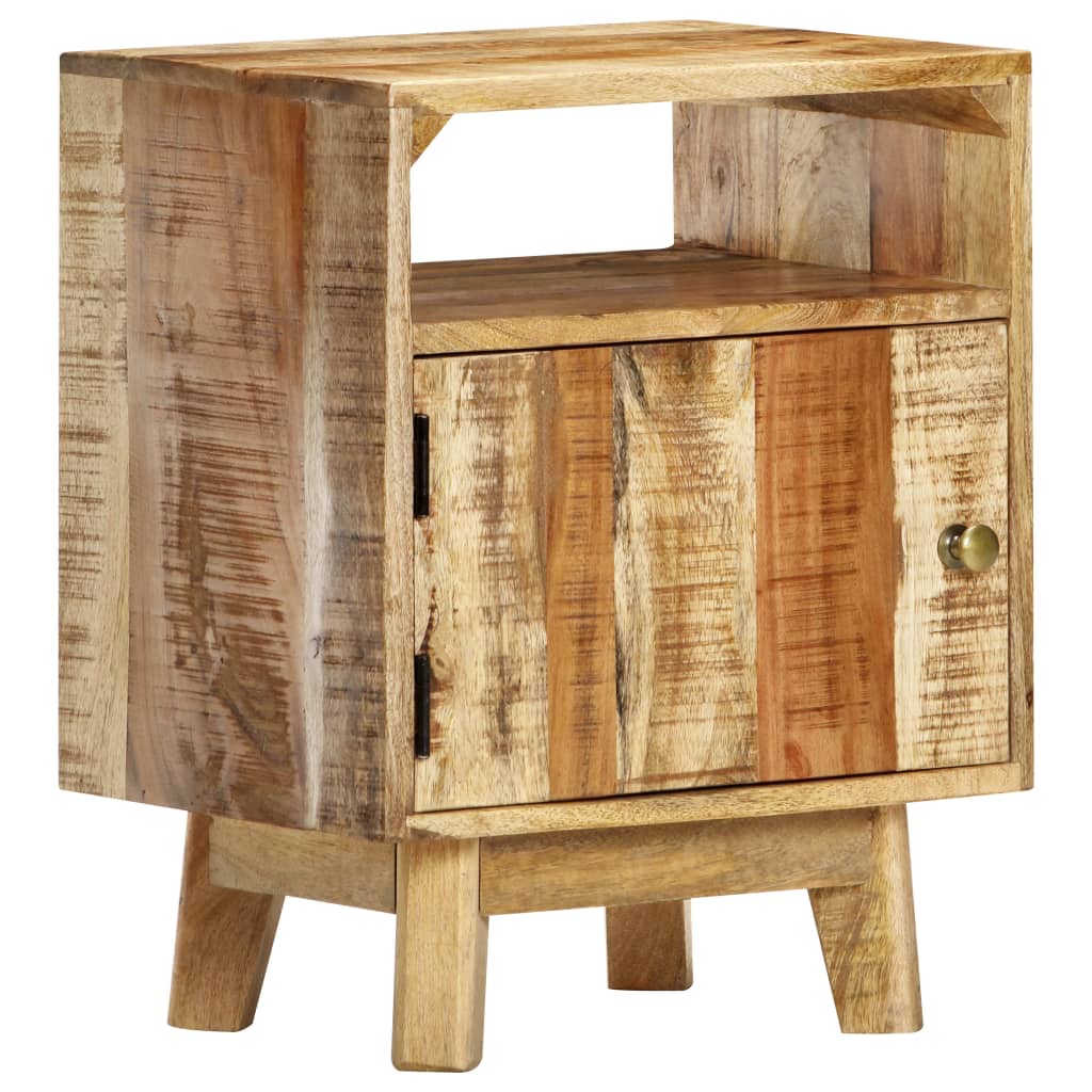 Nattbord 40x30x50 cm grovt mangotre
