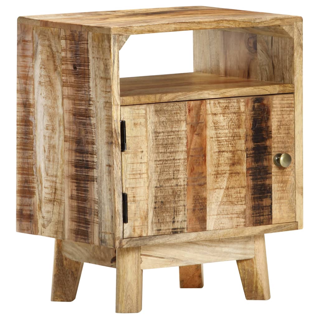 Nattbord 40x30x50 cm grovt mangotre