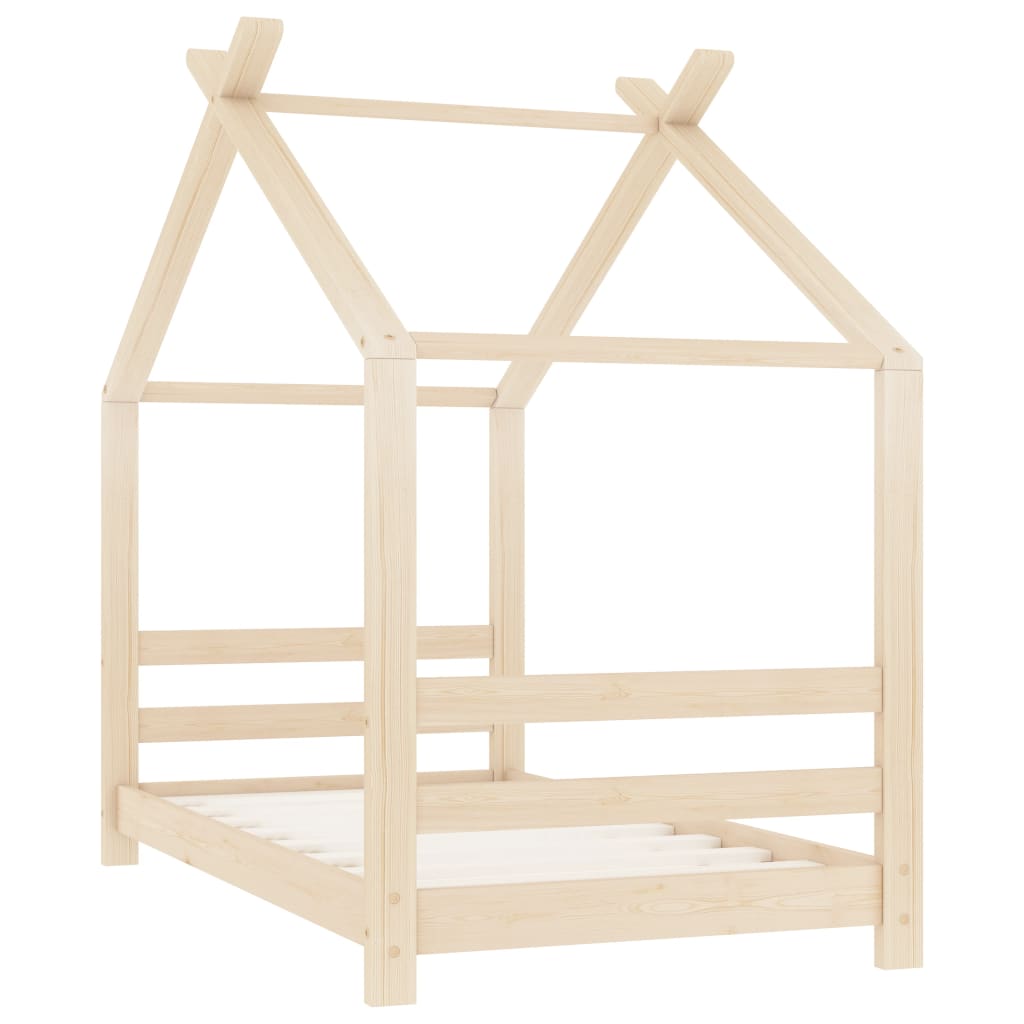 Sengeramme barn heltre furu 70x140 cm