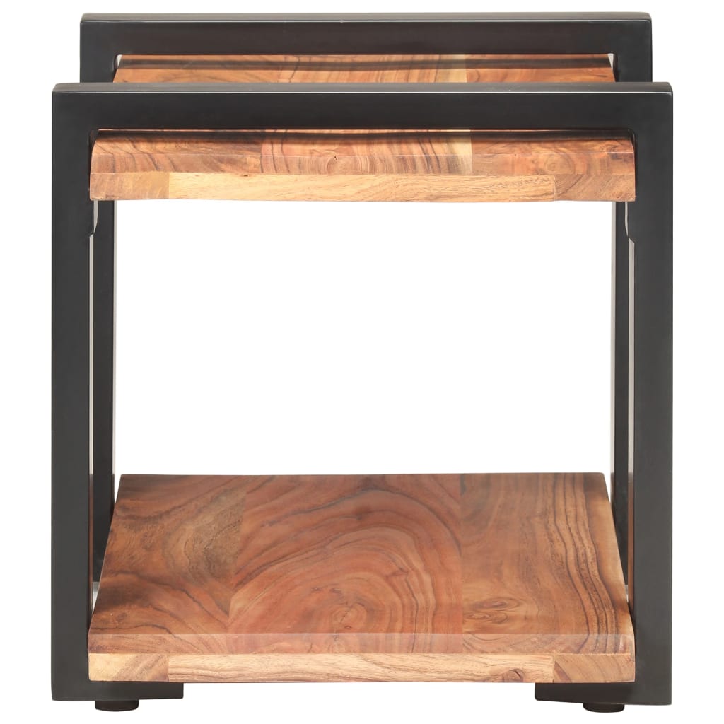 Nattbord 50x40x40 cm heltre akasie