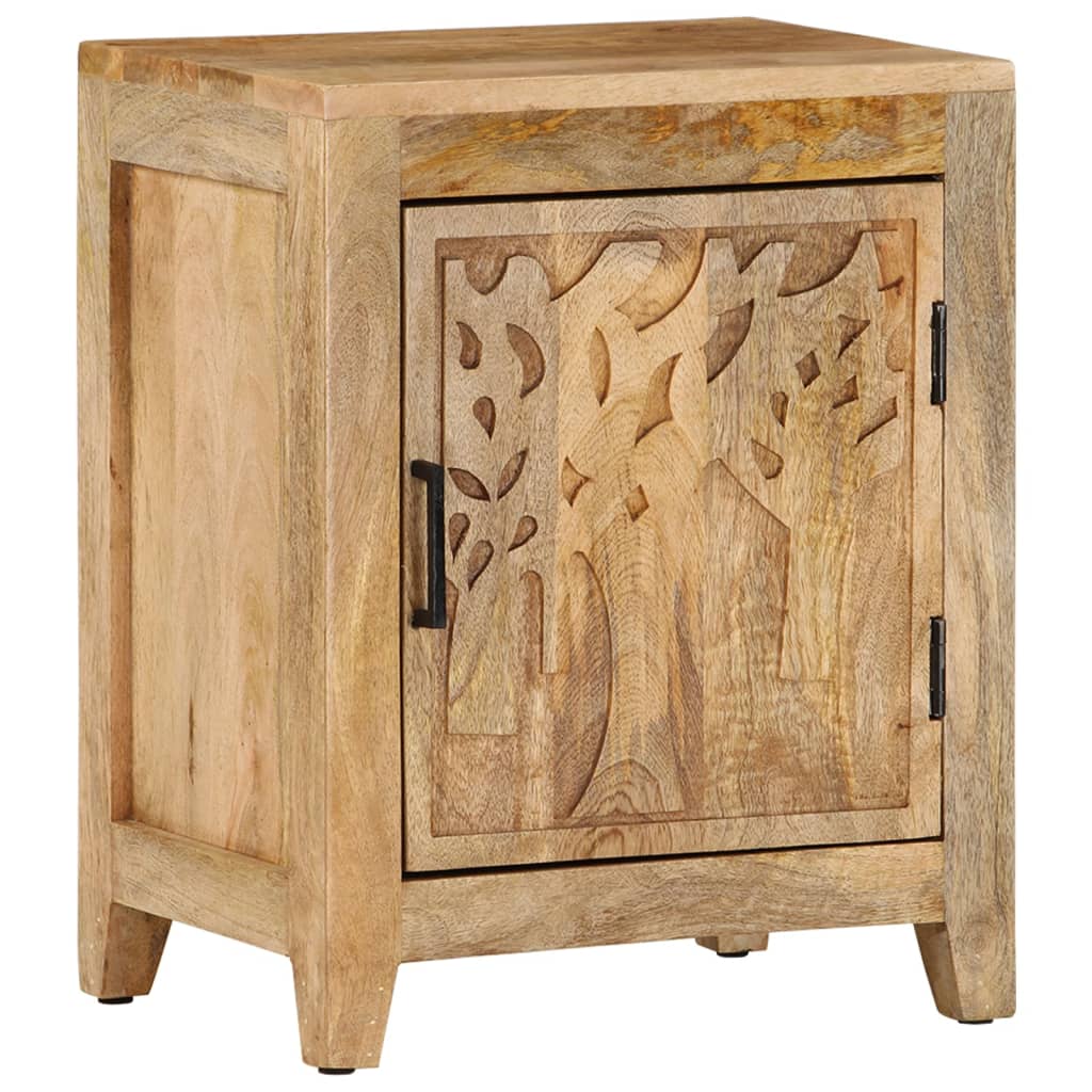 Nattbord 40x30x50 cm heltre mango
