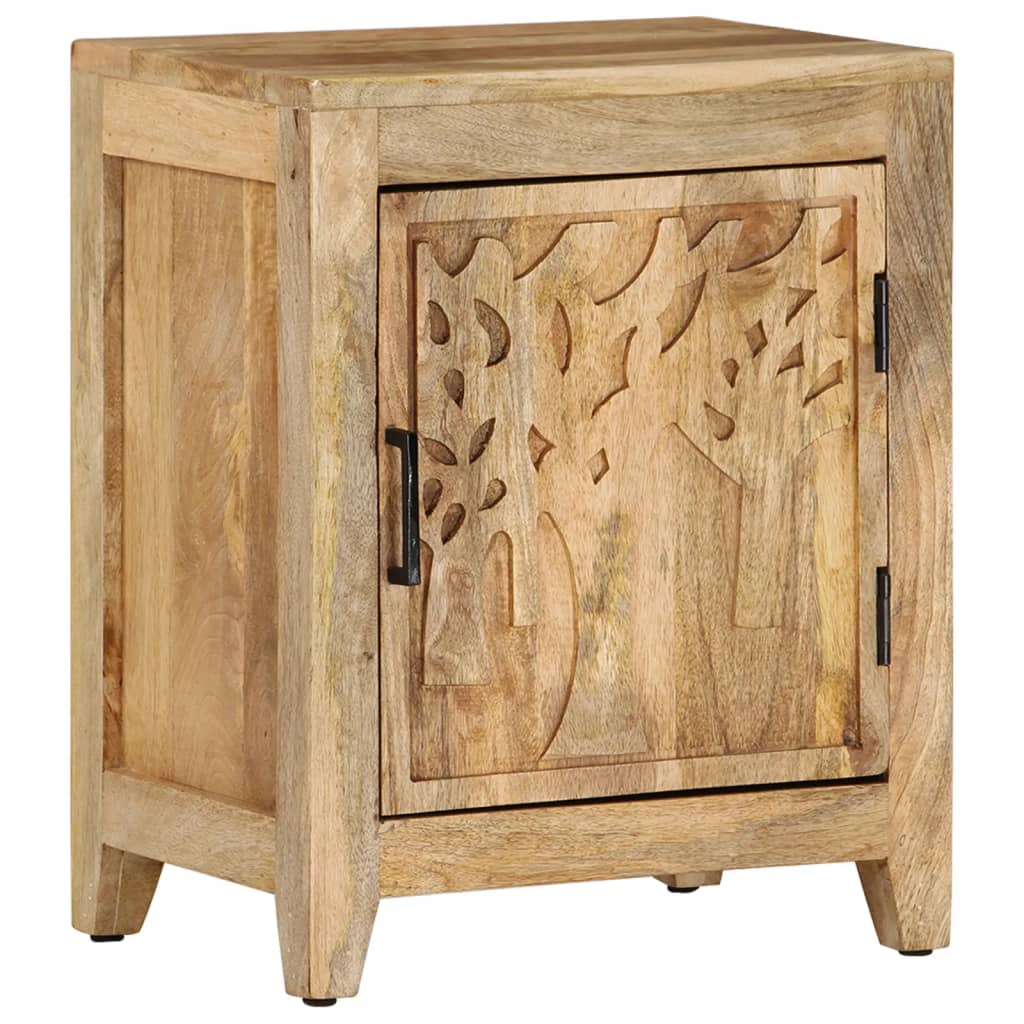Nattbord 40x30x50 cm heltre mango