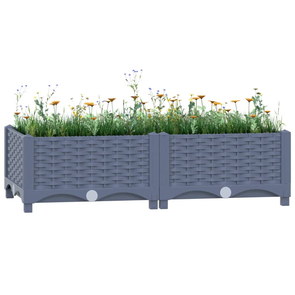 Høybed 80x40x23 cm polypropylen