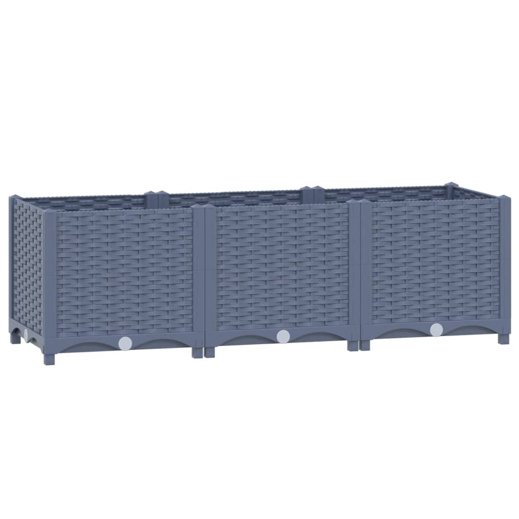 Høybed 120x40x38 cm polypropylen