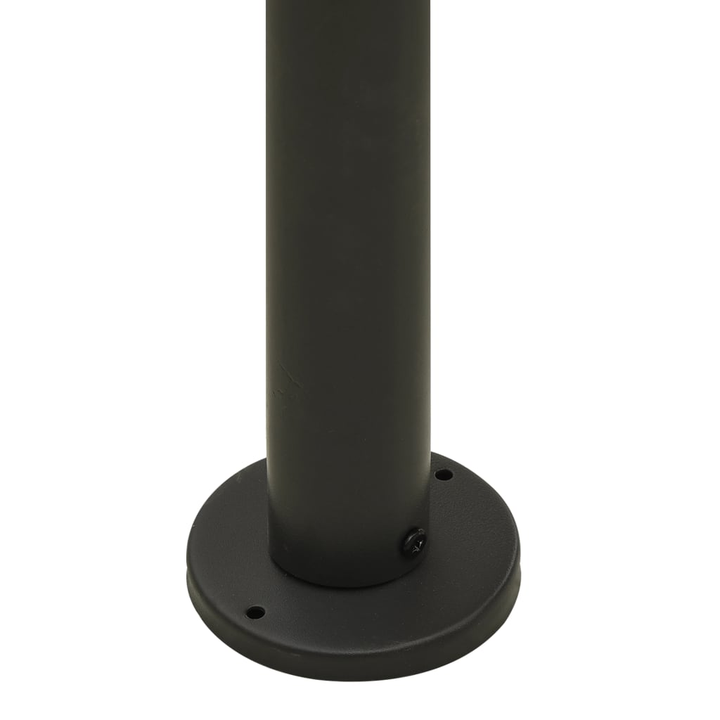 Pergola med uttrekkbart tak antrasitt 3x3 m stål 180 g/m²