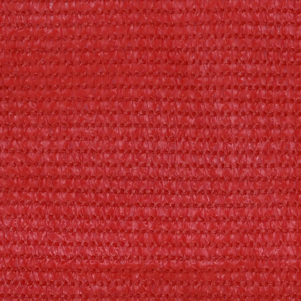 Utendørs rullegardin 60x140 cm rød HDPE