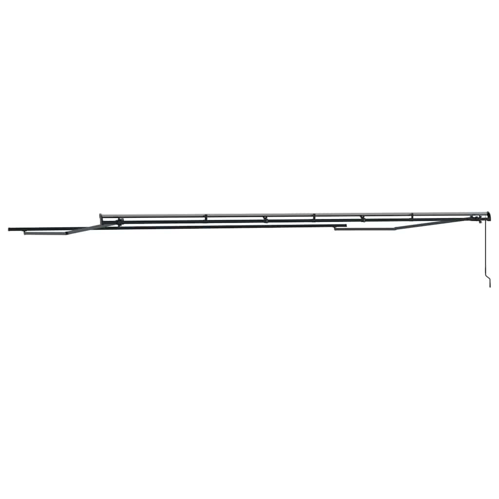 Markise Manual Antrasitt 6 x 3 m Metall