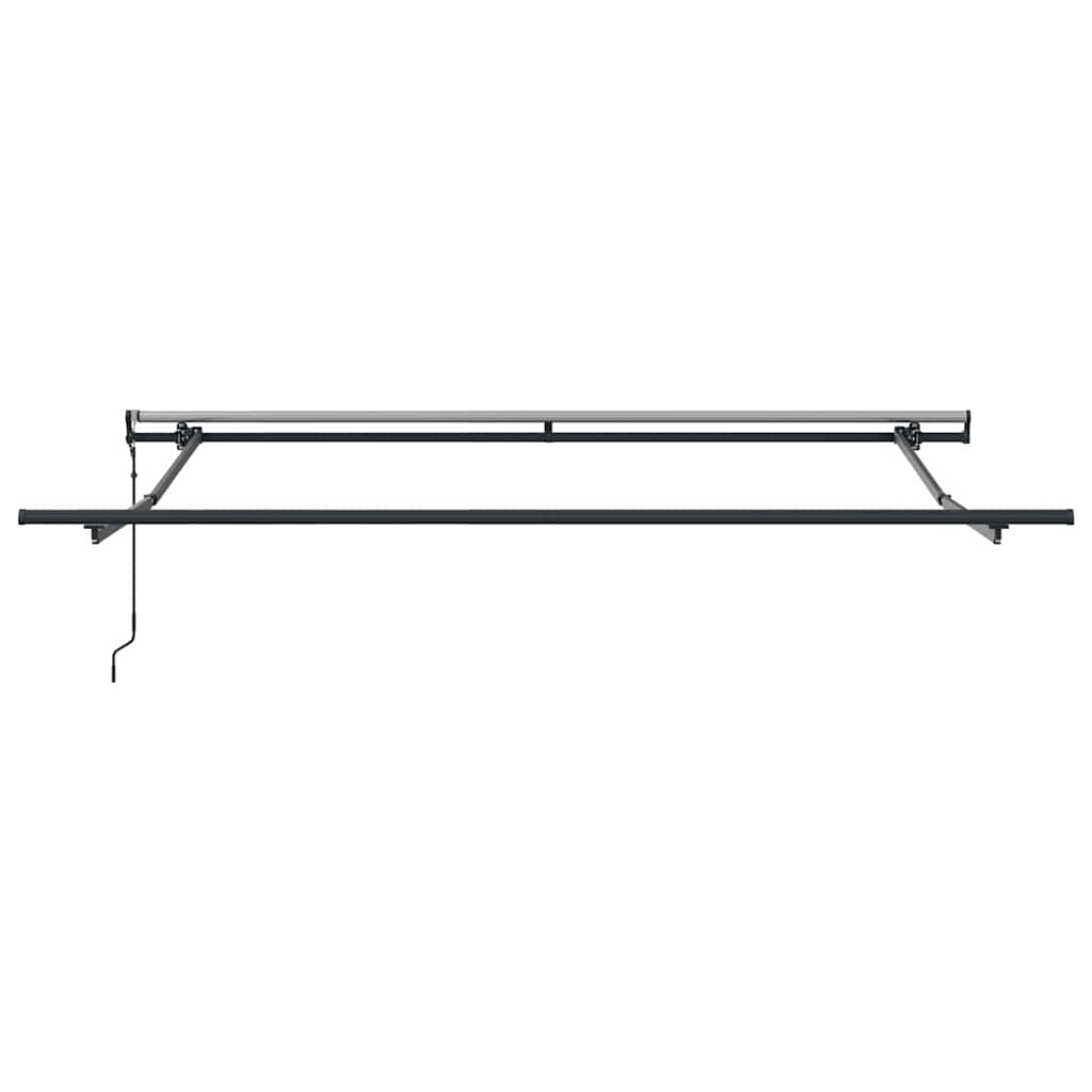 Markise Manual Antrasitt 3 x 2,5 m Metall