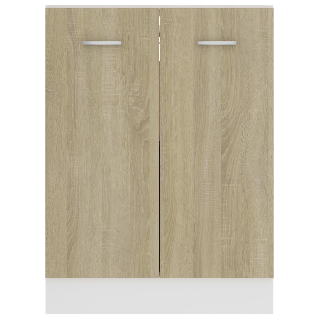Bunnskap sonoma eik 60x46x81,5 cm konstruert tre