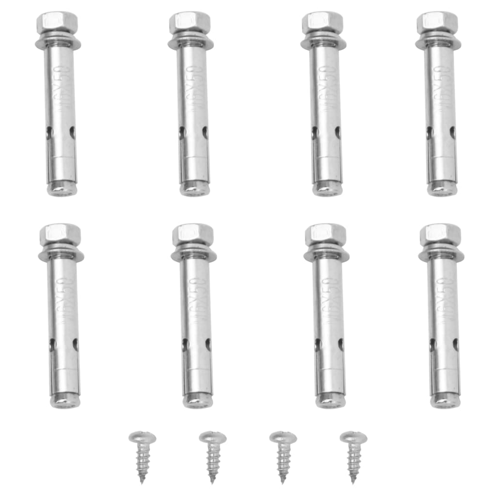 Uttrekkbar sidemarkise 600x160 cm svart