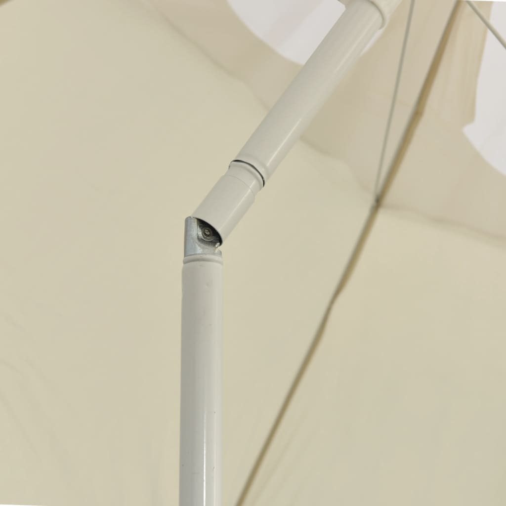 Strandparasoll sandgul 300 cm