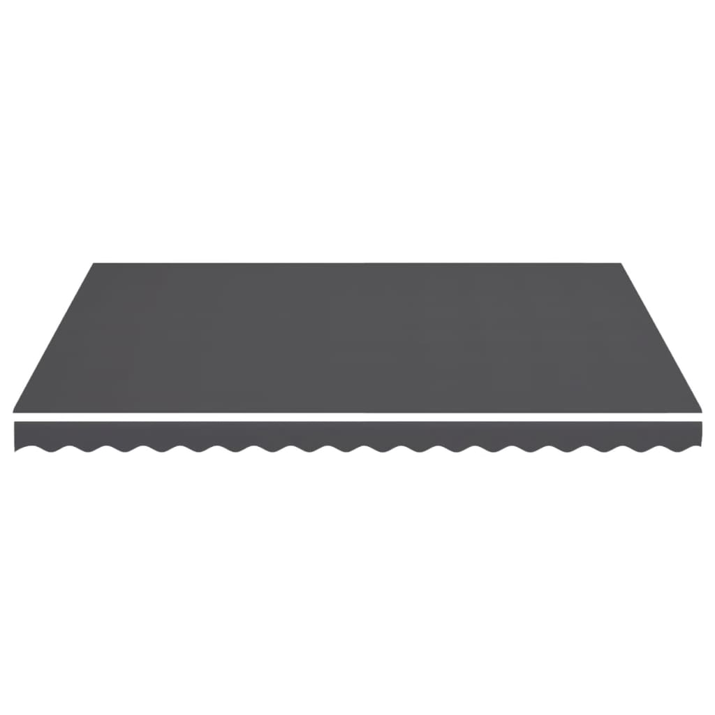 Erstatningsduk for markise antrasitt 4,5x3,5 m