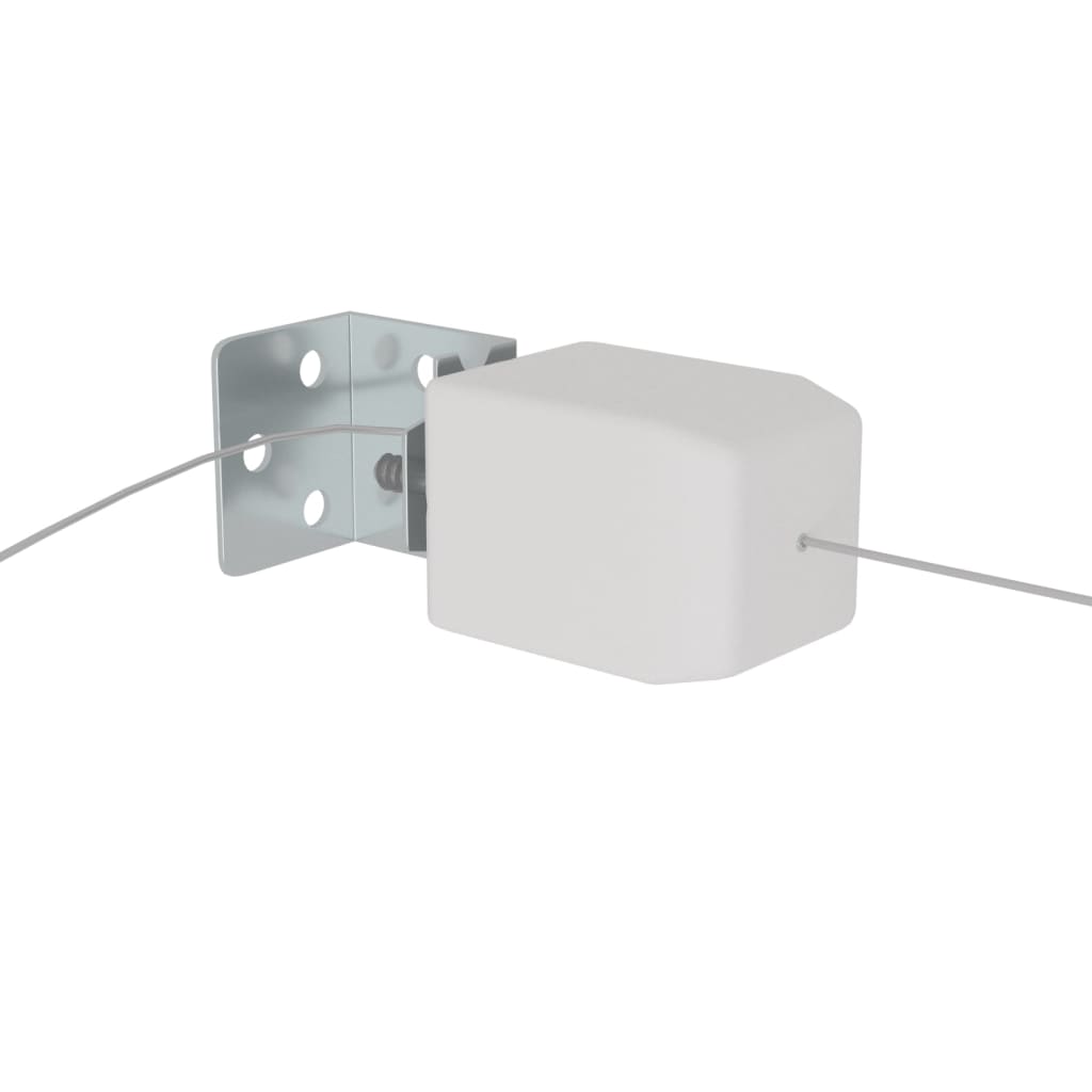 Vertikal markise antrasitt 140x420 cm oxford stoff