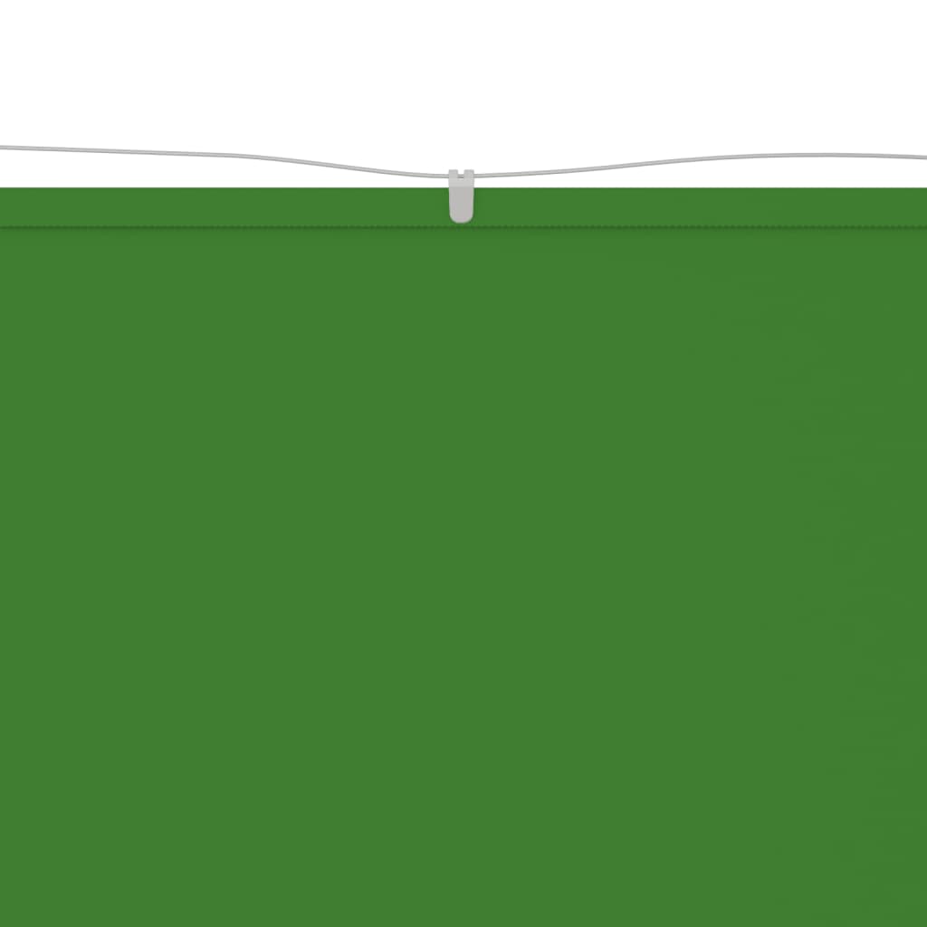 Vertikal markise lysegrønn 200x360 cm oxfordstoff