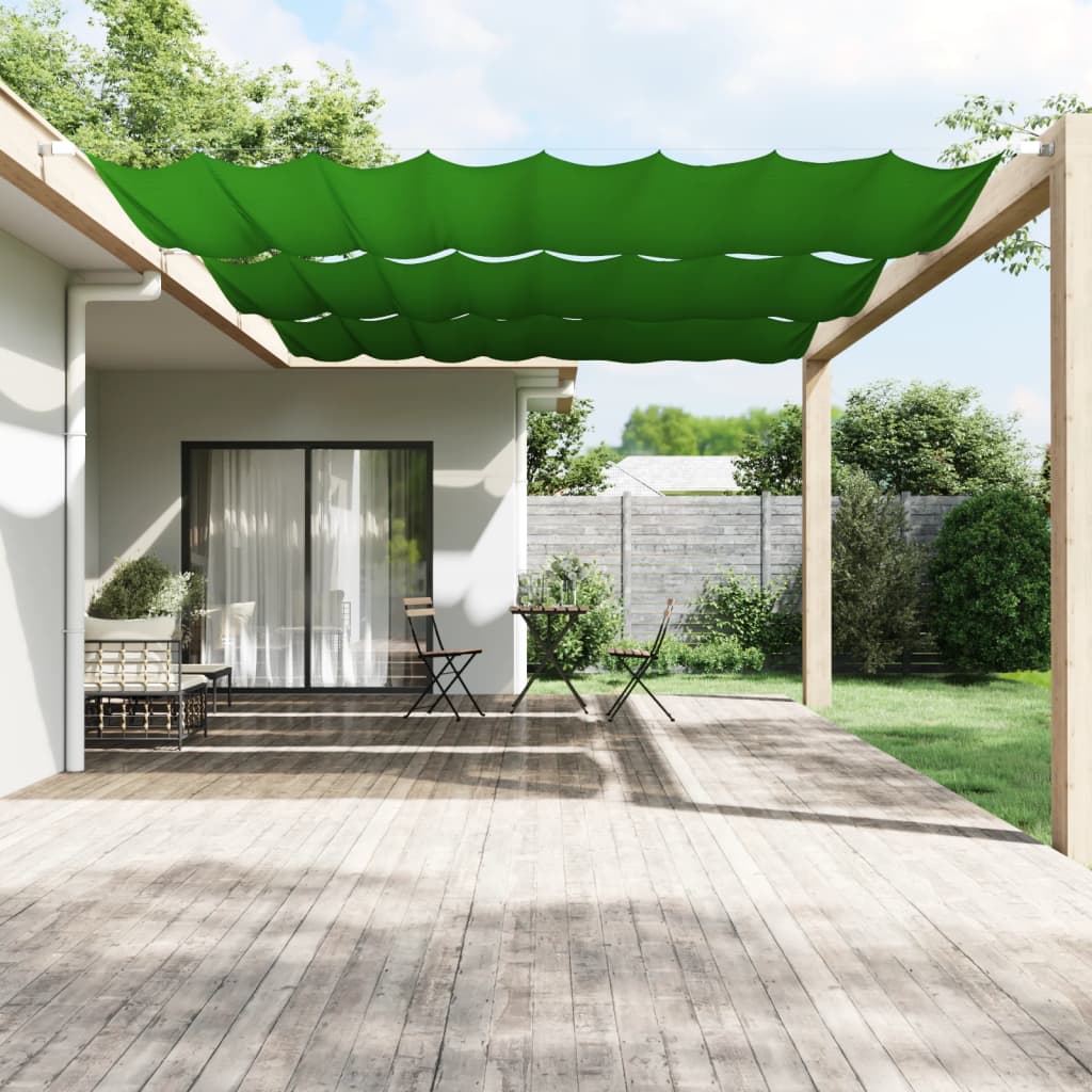 Vertikal markise lysegrønn 200x360 cm oxfordstoff