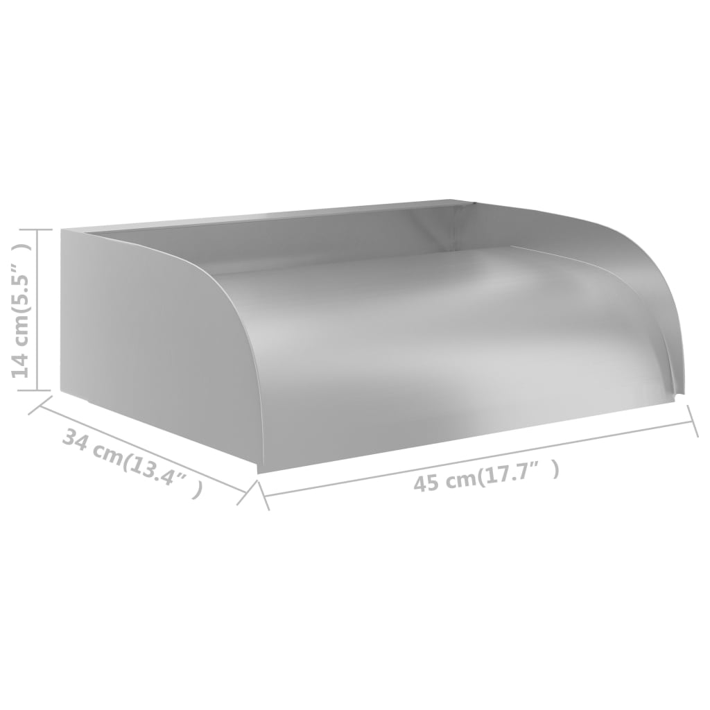 Foss 45x34x14 cm rustfritt stål 304