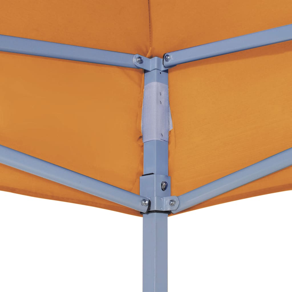 Teltduk for festtelt 3x3m oransje 270 g/m²