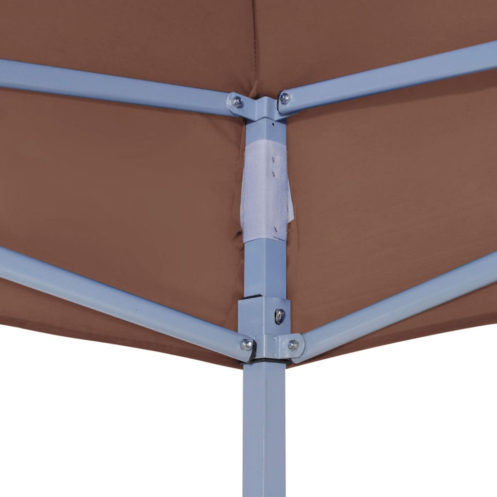 Teltduk for festtelt 3x3m brun 270 g/m²