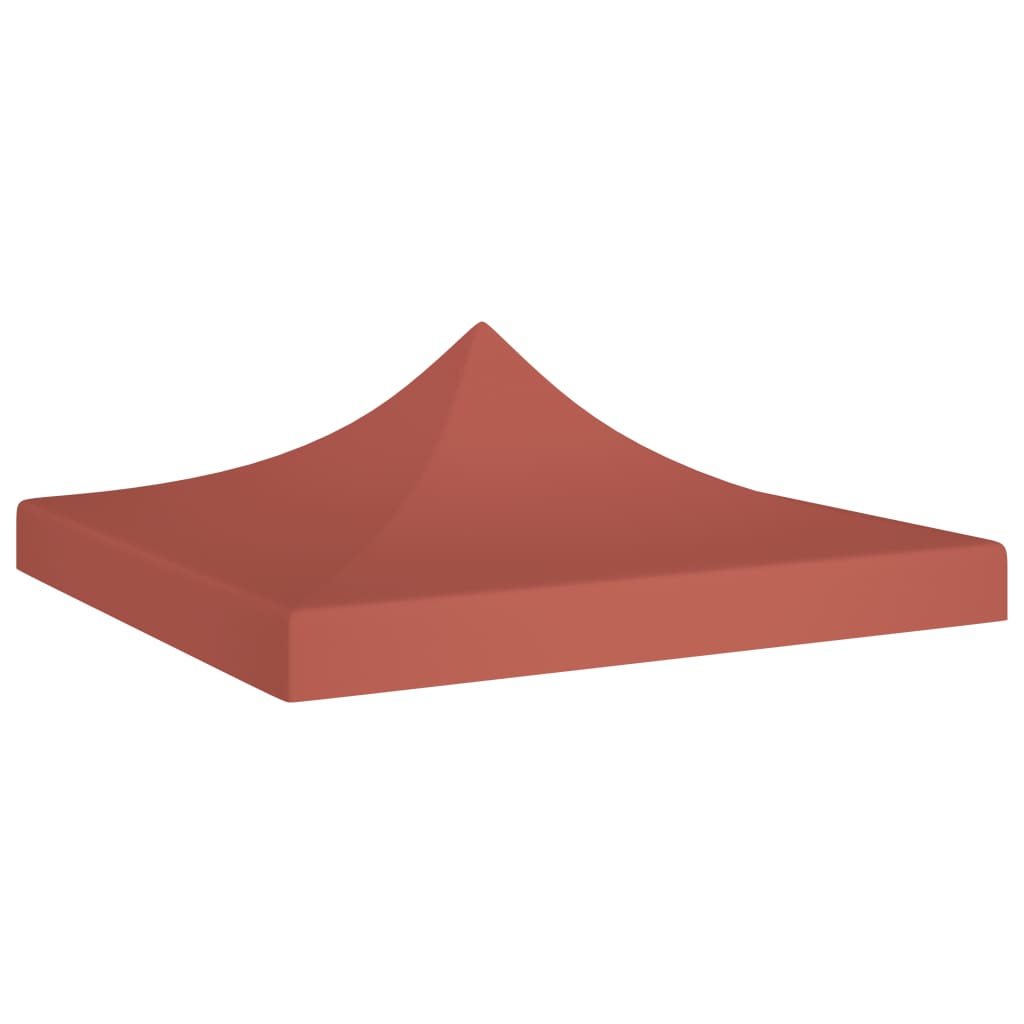 Teltduk for festtelt 3x3m terrakotta 270 g/m²