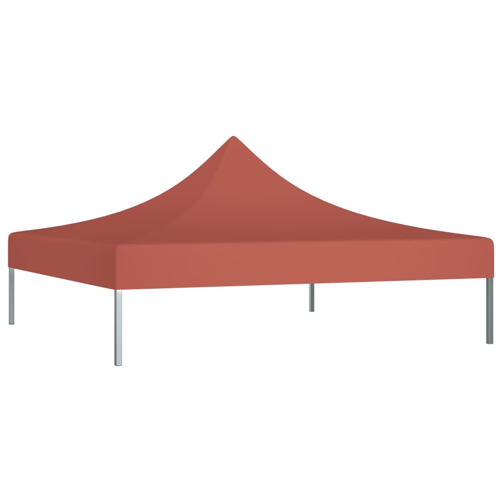 Teltduk for festtelt 3x3m terrakotta 270 g/m²