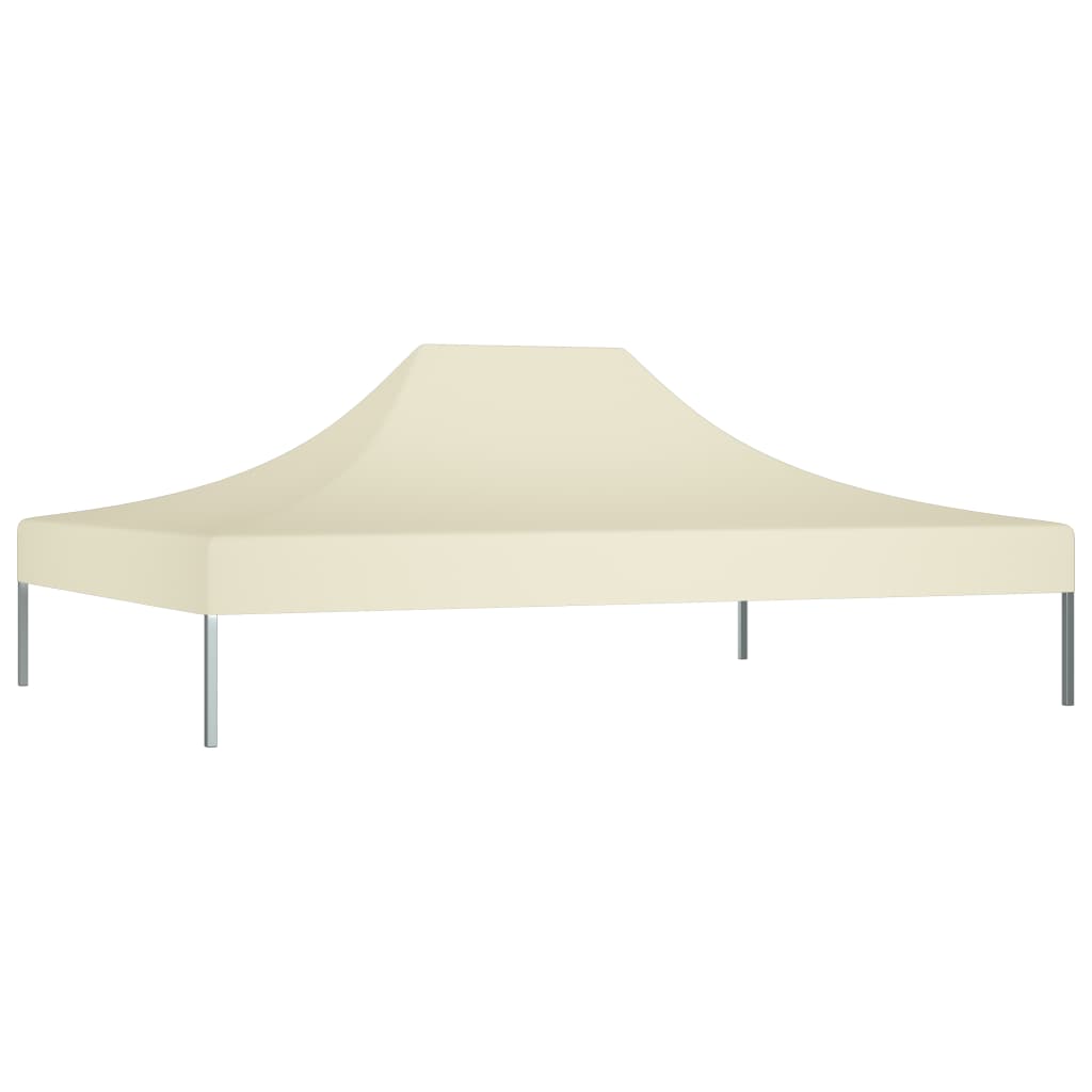 Teltduk for festtelt 4x3 m kremhvit 270 g/m²
