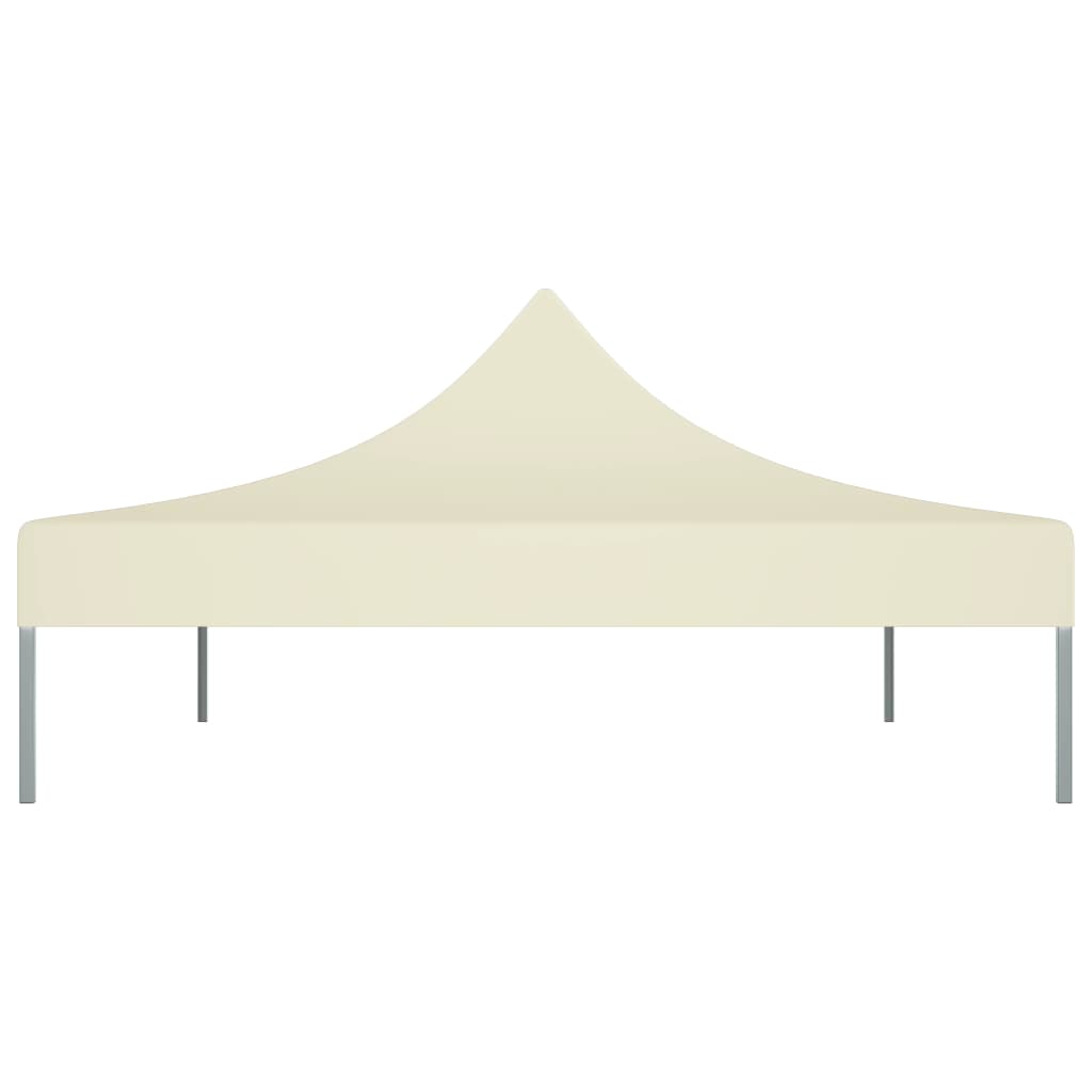 Teltduk for festtelt 4x3 m kremhvit 270 g/m²