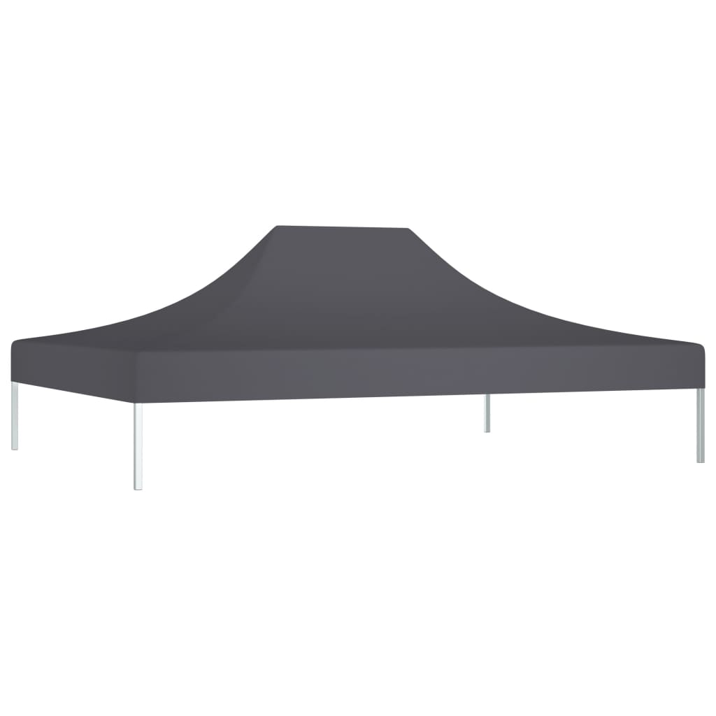 Teltduk for festtelt 4x3 m antrasitt 270 g/m²