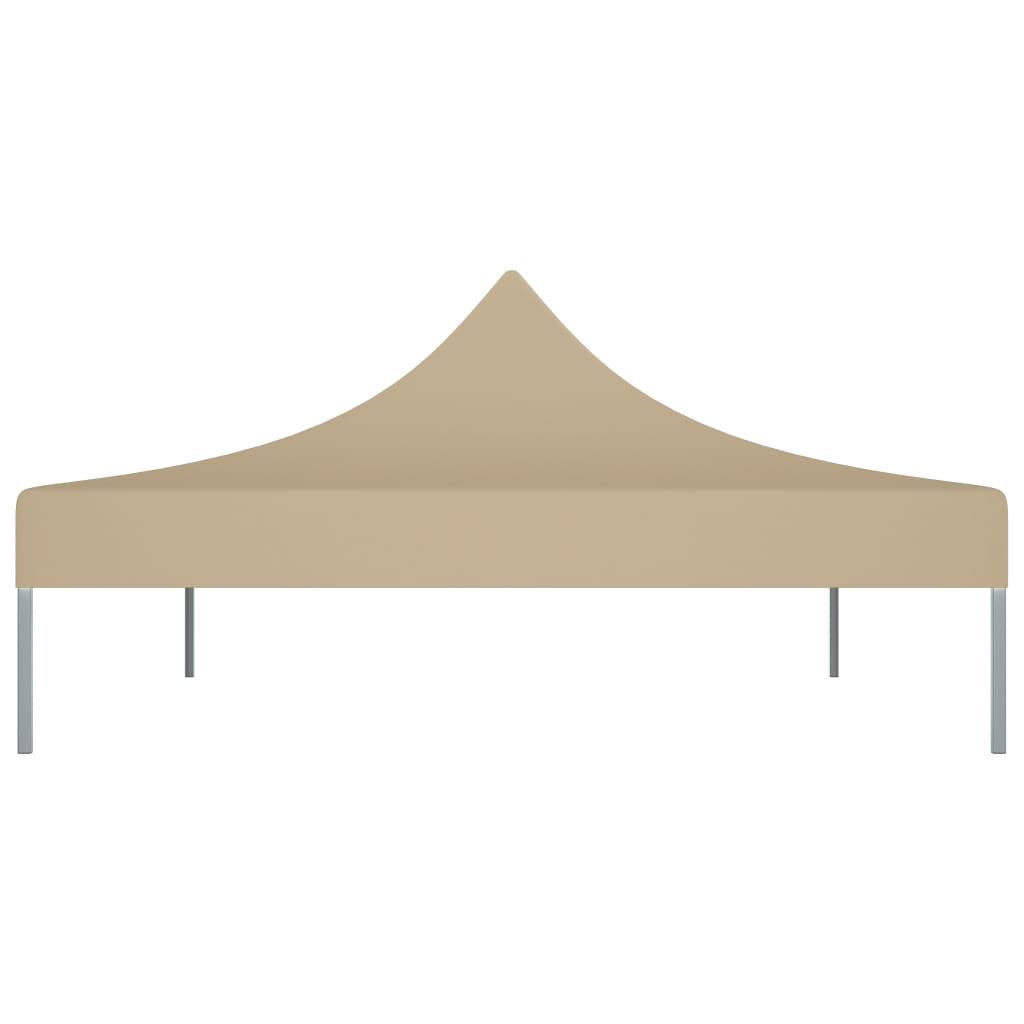 Teltduk for festtelt 4x3 m beige 270 g/m²