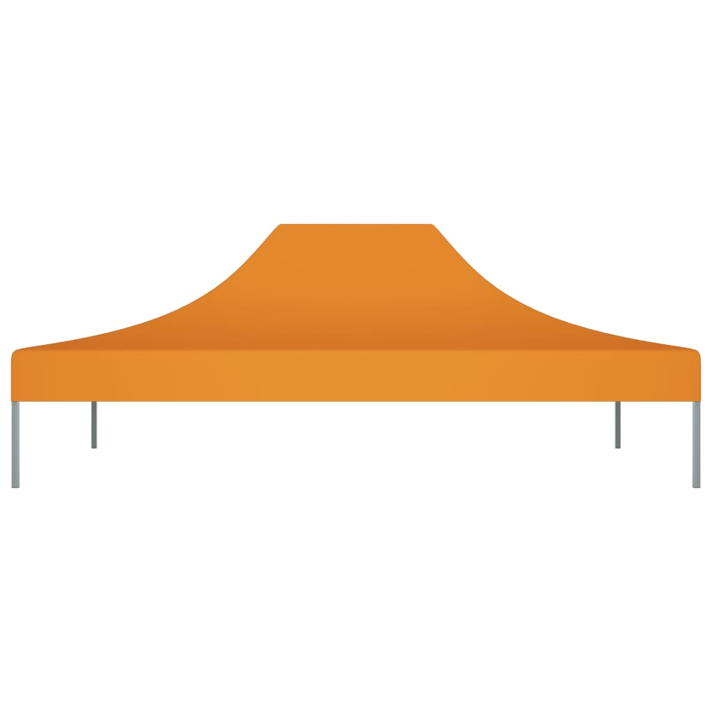 Teltduk for festtelt 4x3 m oransje 270 g/m²