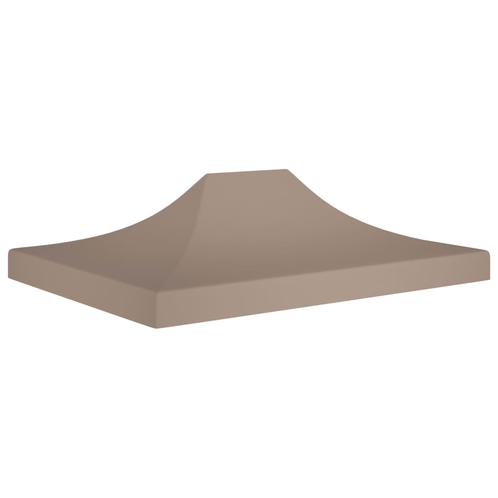 Teltduk for festtelt 4x3 m gråbrun 270 g/m²