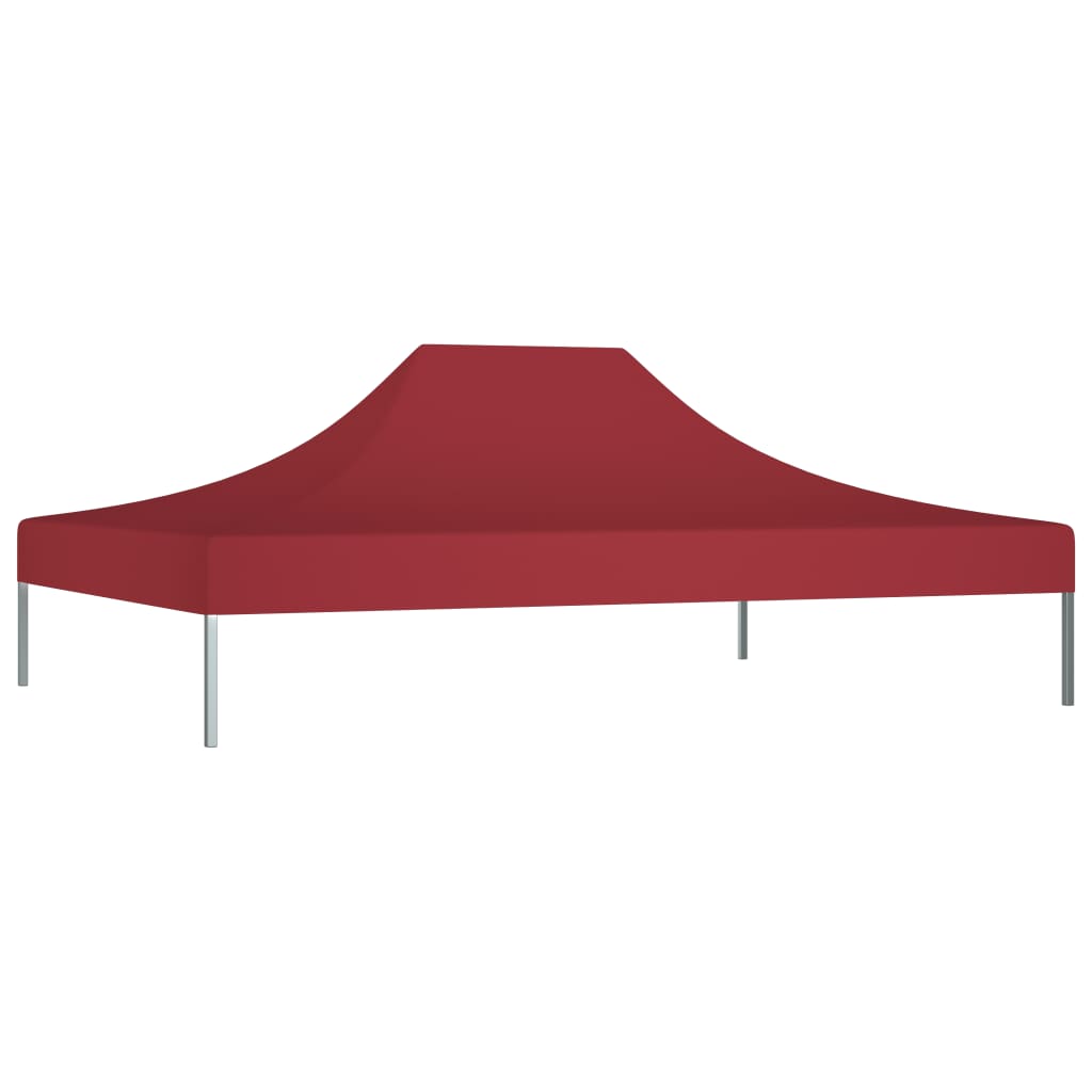 Teltduk for festtelt 4x3 m burgunder 270 g/m²