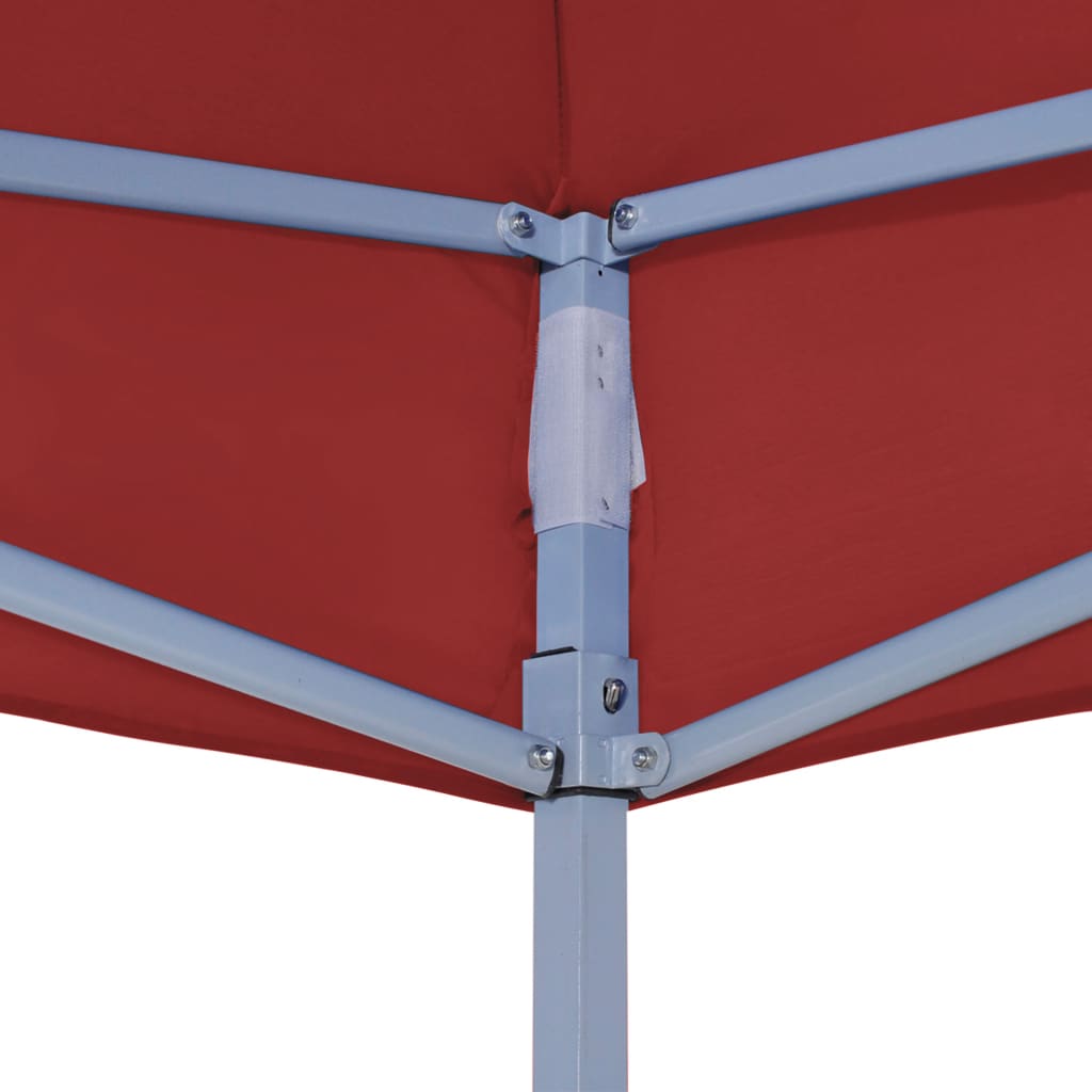 Teltduk for festtelt 4x3 m burgunder 270 g/m²
