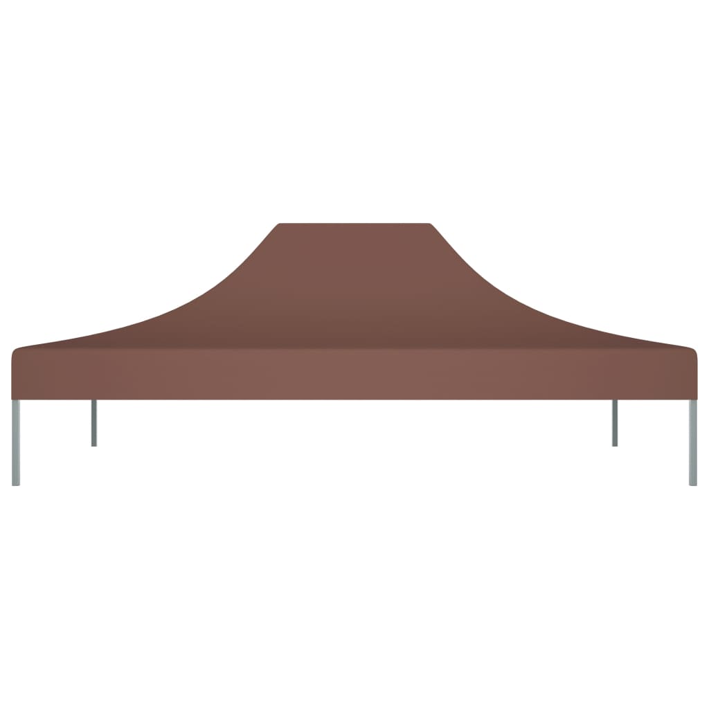 Teltduk for festtelt 4x3 m brun 270 g/m²
